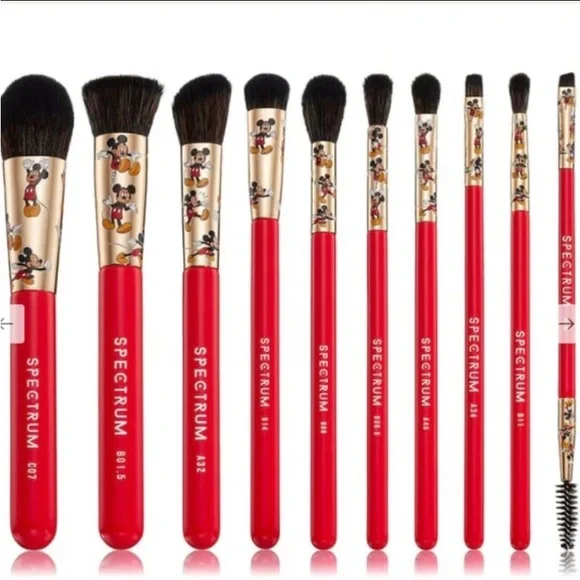 Spectrum Collection x Disney Mickey Mouse Brush Set & Cup Holder BNIB - Picture 7 of 15